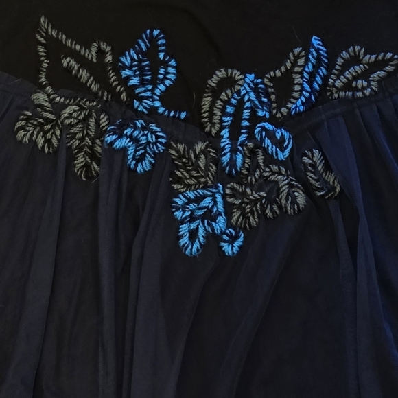 NWT! Chann Luu Boho Nylon Mesh Skirt - Picture 4 of 4